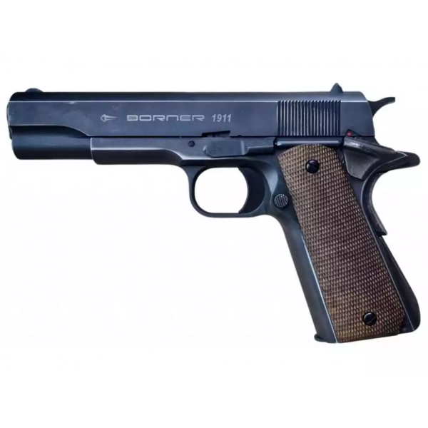 Пневматический пистолет Borner 1911 кал. 4,5 мм, blowback