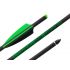 Стрела арбалетная карбоновая Centershot Toxic Carbon 20" Half Moon Nock
